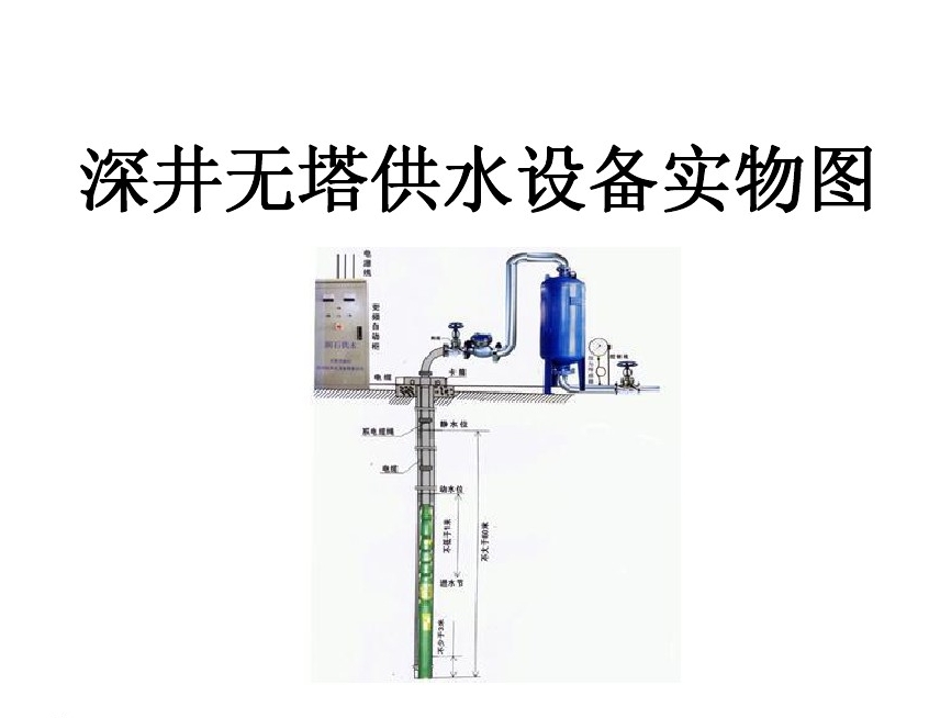 合浦县井泵无塔式供水设备